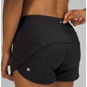 Lululemon Speed Up Mid-Rise Lined Short 4"